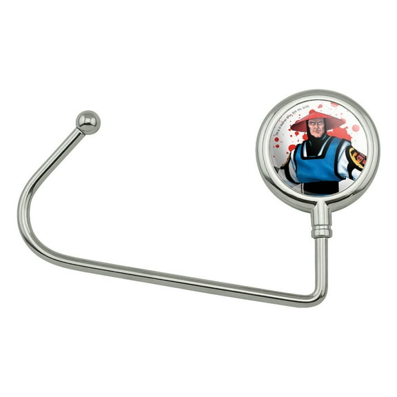 Mortal Kombat Klassic Raiden Character Purse Bag Hanger Holder Hook