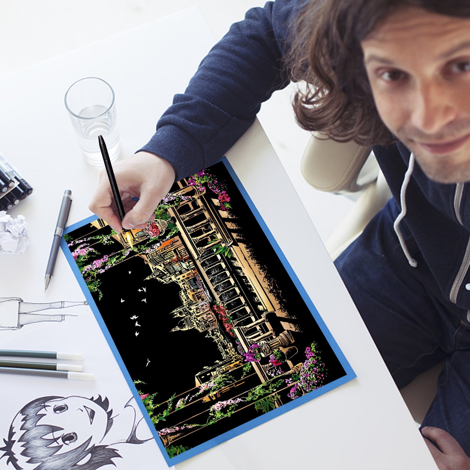 その他 Artbeats French Towns & Villages ZZwxWA Flash Deals Colorful City Series City Night Scene