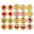 thumbnail image 1 of Wooden Match Memory Game For Kids  20pc Memory Matching Cards  Educational Memory Matching Game For Pre-Kindergarten Early Learning Development, 1 of 5