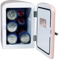 thumbnail image 3 of Frigidaire EFMIS175-PINK Mini refrigerador portátil, retro, 9 latas, rosa Frigidaire EFMIS175-PINK, 3 of 4