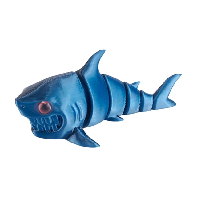 3D impreso anguila de mar articulación activa juguete decoración realista animal marino figura