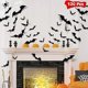 thumbnail image 2 of Decoración de Halloween de murciélagos LUDILO 120pcs: murciélagos de Halloween Wa, 2 of 3