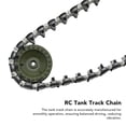thumbnail image 3 of Cadena de oruga de tanque RC cadena de rueda de tanque RC de fácil extracción de plástico de aleación de aluminio para reemplazo ANGGREK Otros, 3 of 8