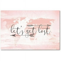 Courtside Market WEB-CSP244-24x36 24 x 36 in. Lets get Lost Gallery-Wrapped Canvas Wall Art