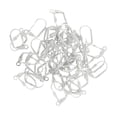 thumbnail image 1 of GUOOL 50pcs French Leverback Earrings Ear wire Hooks DIY Jewelry White, 1 of 7
