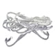thumbnail image 2 of Marcapáginas de Metal Plateado con Forma de Sirena 10x con Orificio para Joyas, Accesorios para, 2 of 9