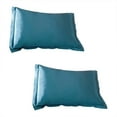 thumbnail image 1 of Clearance! Solid Color Faux Silk Pillowcase Silk No Zipper Envelope Pillow Pillow Cover, 1 of 7