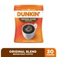 thumbnail image 3 of Dunkin’ Original Blend Medium Roast Ground Coffee, 30 oz Canister, 3 of 13