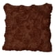 thumbnail image 1 of Funda de almohada de satén con flores, sofá, silla, funda de almohada, funda de cojín decorativa para el hogar, marrón seitruly HA7457-04B, 1 of 6
