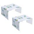 thumbnail image 1 of Oleegame 2PC Produce Storage Microwave Protection Cover, Oven Cover, Microwave Oven Oil And Moisture-proof Cover, 1 of 2