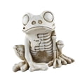 thumbnail image 4 of Adorno de mesa con escultura de rana, decoración de Halloween, estatua de Animal de resina, modelo de rana para el hogar, Patio, escritorio, escena, 4 of 8