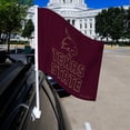 thumbnail image 2 of Texas State NCAA Bobcats 14x19 Double Sided Window Mount Car Flag, 2 of 6