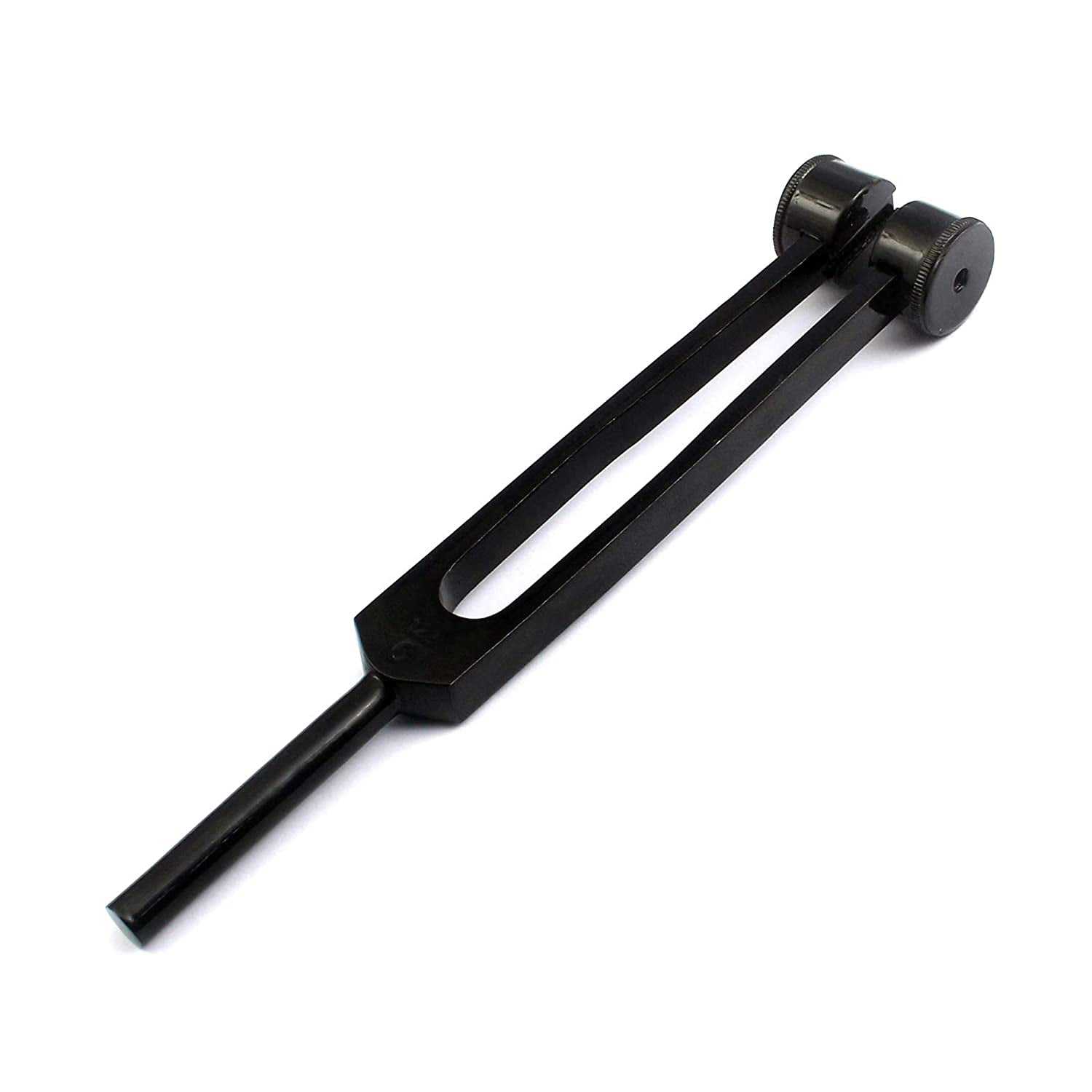Tactical Black Non-Magnetic Aluminum Alloy DDP Limited Edition AMT 512 HZ Medic-Grade Tuning Fork Instrument with Fixed Weights 