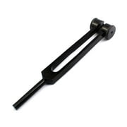 Ddp Limited Edition - Tactical 'black - Amt 128' Hz Medic-grade Tuning Fork With Fixed Weights, Non-magnetic Aluminum Alloy