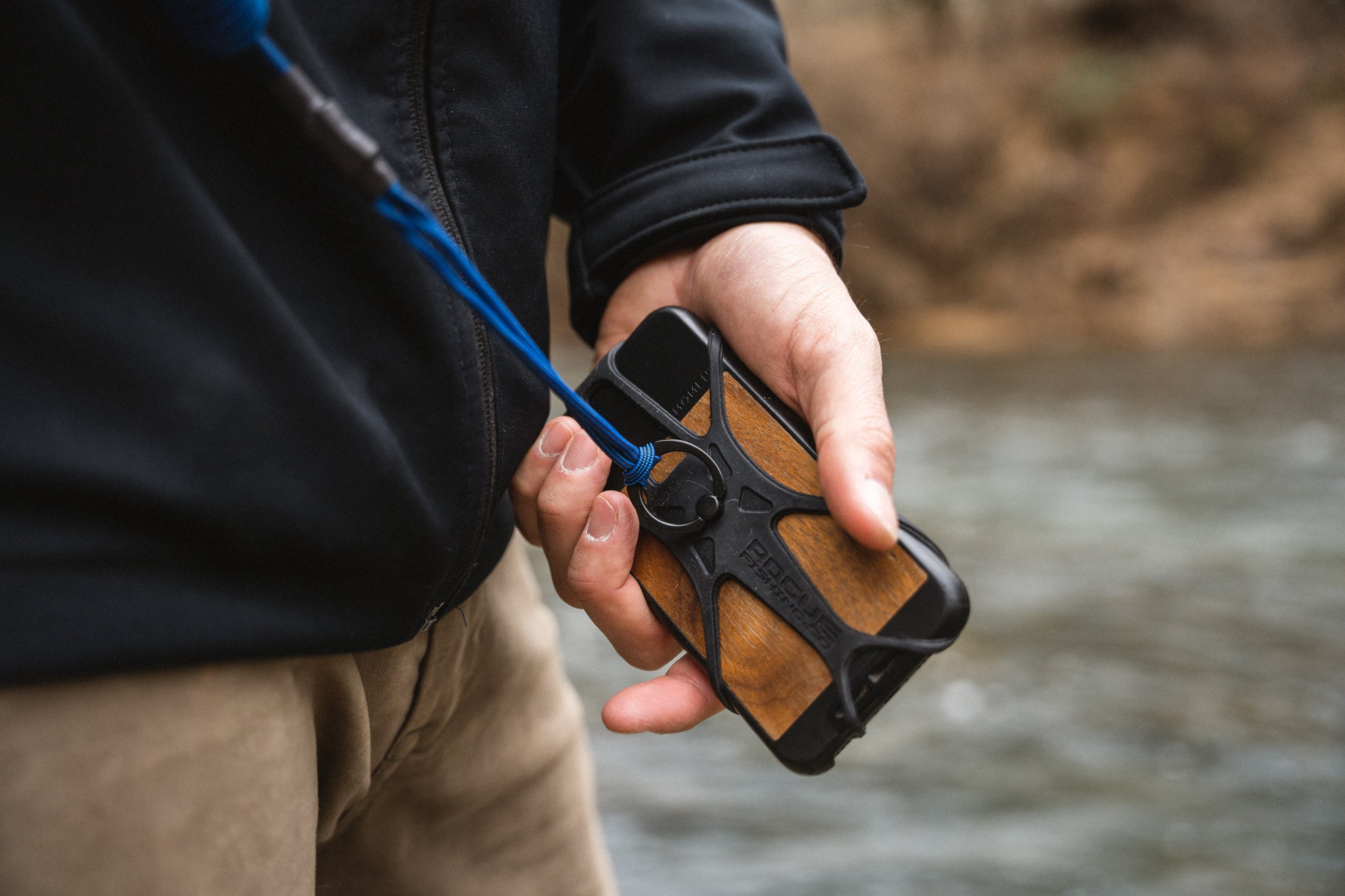  Rogue Fishing Co. The Protector Phone Tether, Use As Cell Phone  Lanyard or Hiking/Boating/Kayak Tether