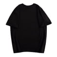 thumbnail image 3 of Summer Pure Cotton T-shirt Casual Short-sleeved T-shirt For Men And Women Solid Color Mid-length Loose T-shirt, 3 of 7