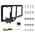 thumbnail image 1 of Shengyu Front License Plate Holder License Plate Holder Holder Removable License Plate Holder For Model 3 Y Durable Model3/Y Black Lock, 1 of 6