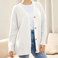thumbnail image 6 of Sweaters for Women, Sweater Coats for Women, Casual Long Sleeve Pullover, Oversized Ribbed Knit for Fall Winter, 6 of 7