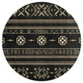 thumbnail image 3 of Bohemia Round Area Rugs for Bedroom Living Room, 5FT Soft Comfy Indoor Circle Carpets, Carpet Home Decor Floor Mat, 3 of 6