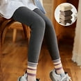 thumbnail image 6 of YunPes Kids Fleece Lined Tights Girls Cute Graphic Warm High Waist Stretchy Leggings Winter Cozy Thick Soft Cotton Pantyhose, 6 of 6