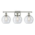 thumbnail image 2 of Innovations Lighting  Athens 3 Light 26" Bath Vanity Light - 8" Shade Antique Copper/Matte White, 2 of 5