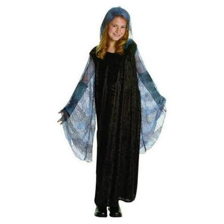 Small Venus Dress with Mesh Hood Costume - Blue