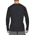 thumbnail image 2 of FEDTOSING Men's UPF 50+ Long Sleeve Shirts Sun Protection SPF/UV Fishing Hiking T-Shirts Black, 2 of 5