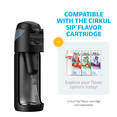 thumbnail image 5 of Cirkul 16oz StrawSip Flip Bottle, Onyx (Black), 5 of 11