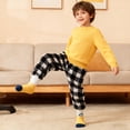 thumbnail image 3 of Balabala Boys Lightweight Crew Socks, Breathable Cotton Blend, Soft Striped Casual School Socks, 5-Pack, 3 of 6