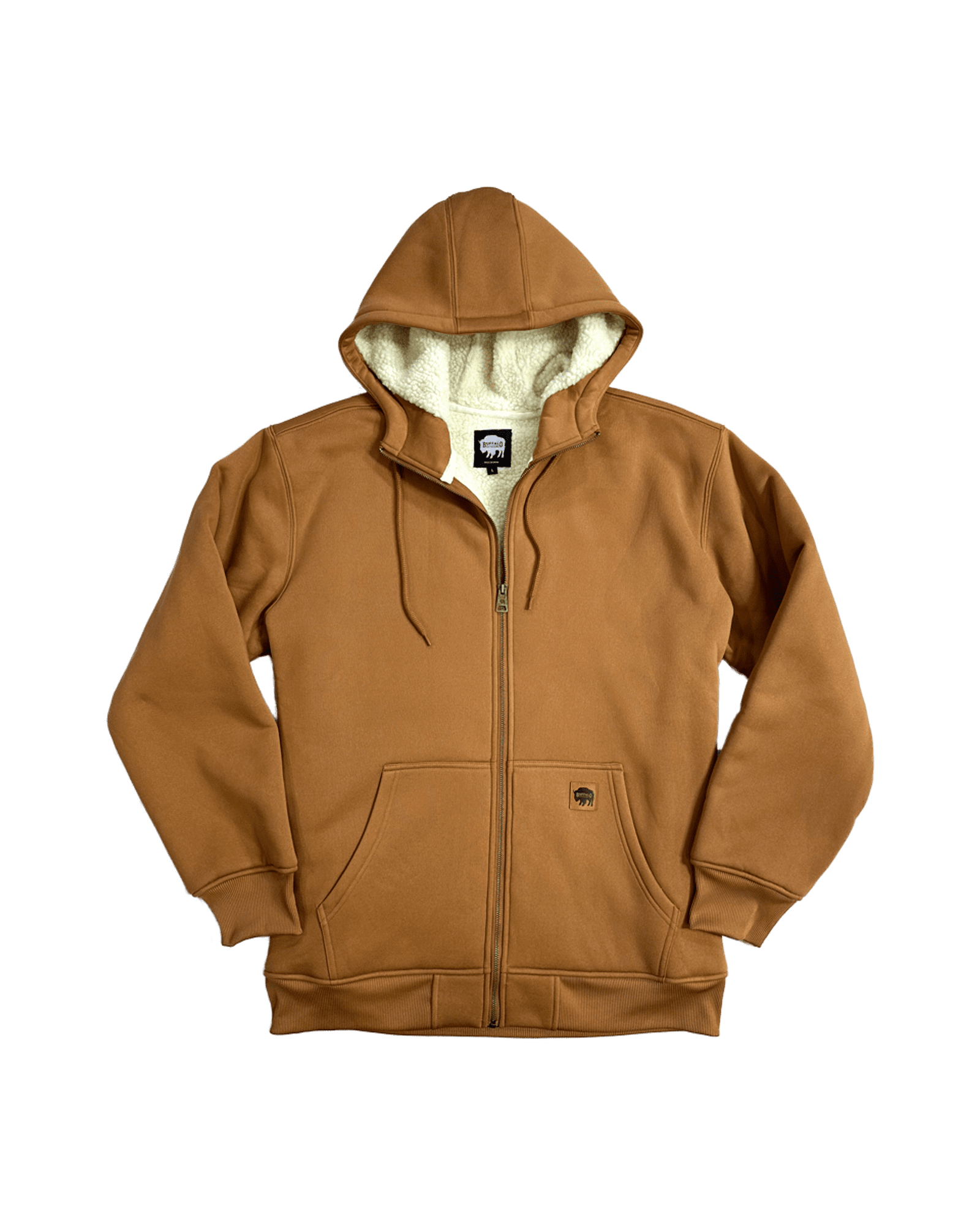Buffalo Outdoors® Workwear Men's New Sherpa Lined Hooded Sweatshirt