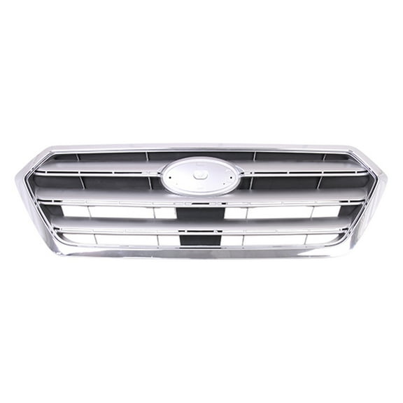 New Aftermarket Premium Fit Silver / Chrome Front Grille 91121AL00A fits 2015-2017 Subaru Legacy