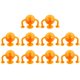 thumbnail image 1 of Juguetes Con Ventosa, Juego De Rompecabezas, Juguetes Educativos De Aprendizaje Para Niños, Regalo De Favores De Fiesta10 Uds. Guardurnaity FN007553-02, 1 of 6
