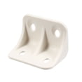 thumbnail image 1 of Soportes de esquina de plástico de 90 grados para muebles de estantería Unique Bargains 36x24x24mm, 50 piezas, 1 of 4
