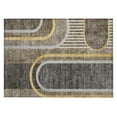 thumbnail image 2 of Addison Rugs Chantille Indoor/Outdoor Transitional Art Deco Taupe Washable Rectangle Rug, 1'8" x 2'6", 2 of 6