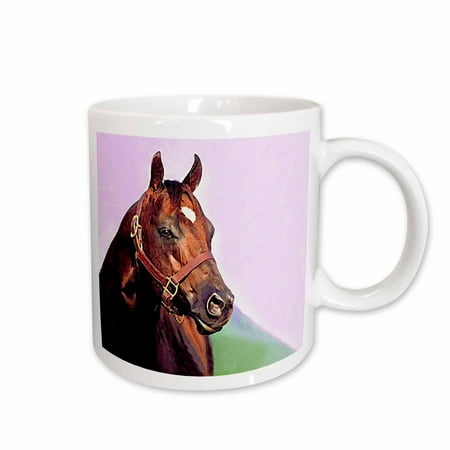 

3dRose Quarter Horse Ceramic Mug 15-ounce