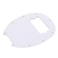 thumbnail image 4 of Eujgoov 5 String Bass Guard Plate Big Red Tortoise Shell Bass Guard Bass Top Musical Instrument Accessories, 4 of 8