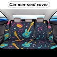 thumbnail image 5 of JINGDS Music Elements Design-483 Car Seat Cover, Rear Automotive Seat Cover, Car Bench Seat Protector, Automotive Back Seat Covers for Suv Trucks Jeep, 5 of 7