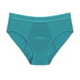 thumbnail image 2 of B91xZ Culotte Bikini pour Femmes en Microfibre Extensible Lisse, Vert Menthe L, 2 of 3
