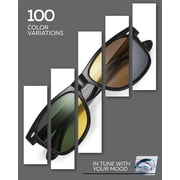 Polarized Sunglasses for Men Women Classic Vintage 80s Shades UV Protection Sun Glasses