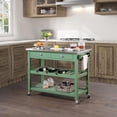 thumbnail image 5 of Carolina 44″ Kitchen Island [Equestrian Green], 5 of 5