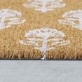 thumbnail image 5 of My Texas House Multi Block Floral Outdoor Coir Mat, 30" x 48", 5 of 6
