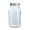 thumbnail image 1 of Mainstays Clear Glass Canning Jar, 1L, 1 Pieces, 1 of 7