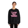 thumbnail image 3 of Welder Wife Husband Boyfriend Girlfriend Sweatshirt, Gifts, Crewneck, 3 of 4