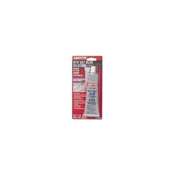 RTV Silicone 587 High Performance Blue Gasket Maker, 80 ml. tube (37465)
