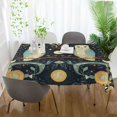 thumbnail image 3 of Yayeee Tablecloths 60" x 90" Rectangle Wrinkle Resistant Party Table Cover, Mystical Owls Pattern, 3 of 8