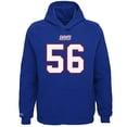 thumbnail image 2 of Youth Mitchell & Ness Lawrence Taylor Royal New York Giants Retired Player Name & Number Fleece Pullover Hoodie, 2 of 3