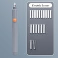 thumbnail image 3 of Gomme Électrique Rechargeable Gomme Électrique Longueur Ajustable Facile Gomme à Crayon Électrique Alimentée par Pile AAA avec 20 Recharges, 3 of 8