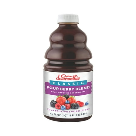 Classic Four Berry Blend 46 oz Bottle Dr. Smoothie Packing 6's/ case