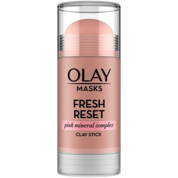 Olay Fresh Reset Pink Mineral Complex Clay Face Mask Stick 1.7 oz