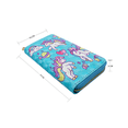thumbnail image 2 of Cartera De Mano Con Diseño Unicornios Flores Paquete 6 Pz Importadora La Merced Sintéticas Con Monedero Interno, 2 of 6